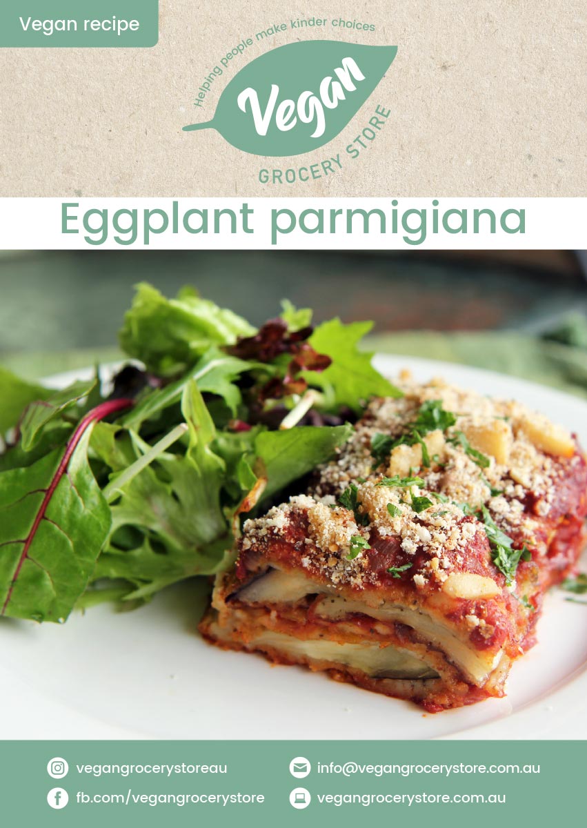 Vegan Eggplant Parmigiana - Delicious & Sons
