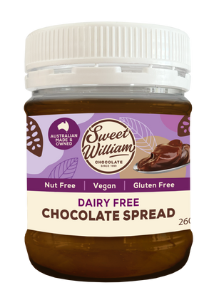 Sweet William Choc Spread (now Soy Free) 260g (cold)