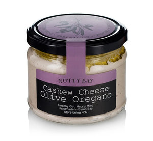 Nutty Bay Cashew Cheese - Olive Oregano 270g (cold)