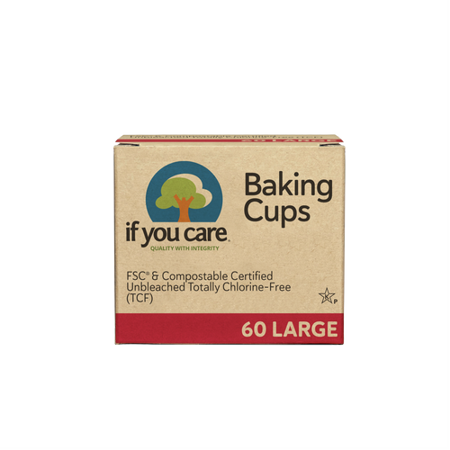 If You Care Large Baking Cups 60pcs