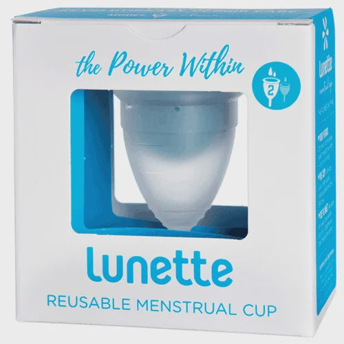 LUNETTE Reusable Menstrual Cup Model 2 - Clear