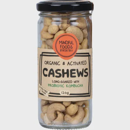 Mindful Foods Cashews Organic & Activated 120g