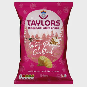 Taylors Spicy Prawn Cocktail Festive  Crisps, 150g