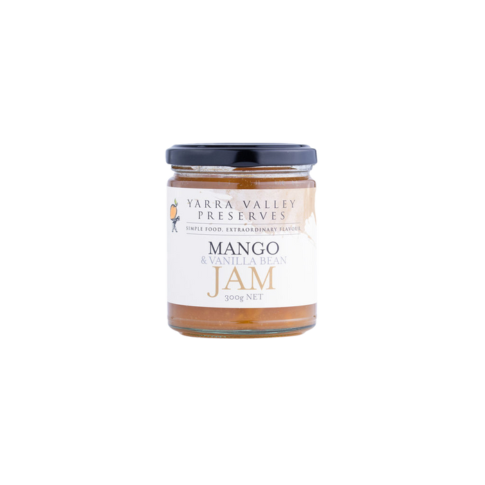 Yarra Valley Preserves - Jam Mango and Vanilla Bean 300g