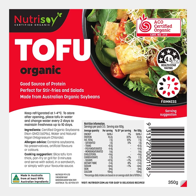 Nutrisoy/Soyco Firm Tofu 300g (cold)