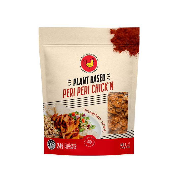 Vegan Fried Chick'n - Peri Peri 200g (cold)