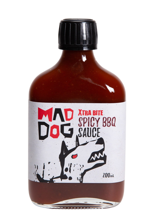 Mad Dog Sauces - Xtra Bite Spicy BBQ Sauce 200ml