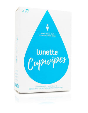 Lunette Cup Disinfecting Wipes 10pk