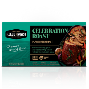 Field Roast Whole Celebration Roast with Stuffing & Gravy 908g (cold)