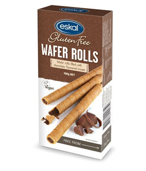 Eskal Wafer Rolls - Chocolate 100g