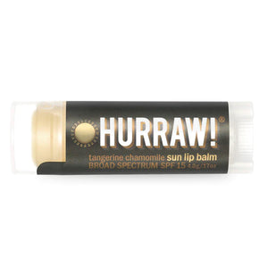 Hurraw SPF 15 Lip Balm - Tangerine Chamomile