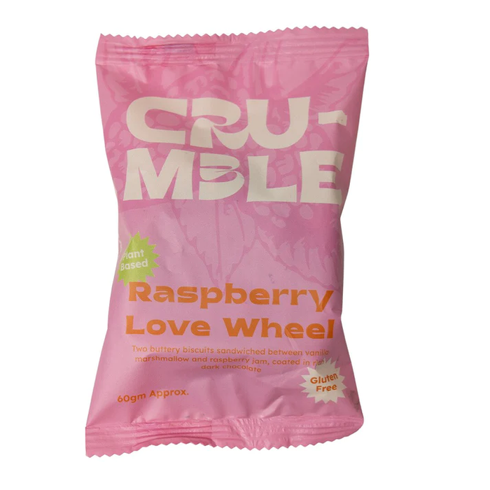 Crumble Foods Raspberry Love Wheel 60g (cold)