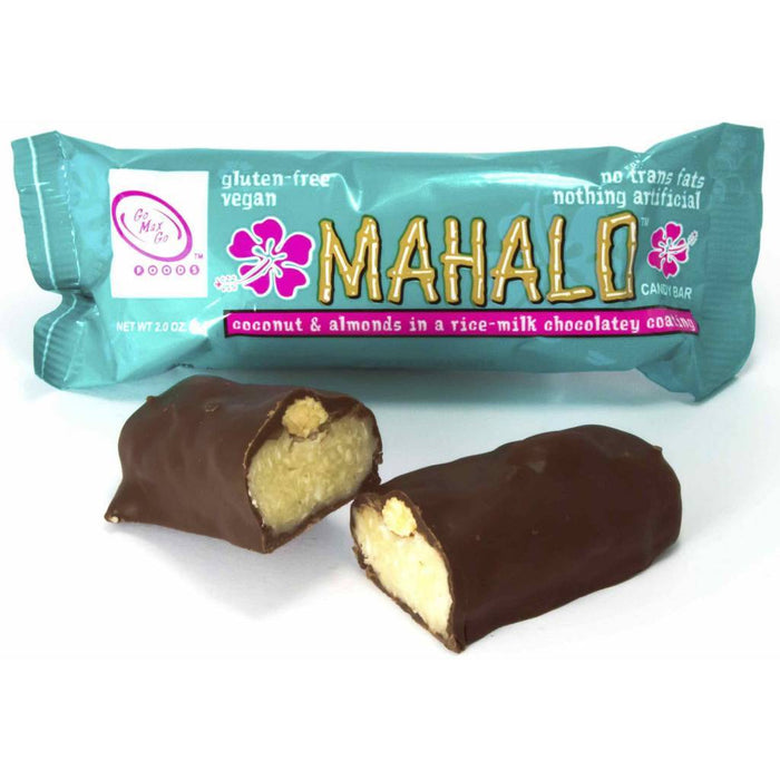 Go Max Go Mahalo Candy Bar 57g (GF) (Bounty Bar Style) (cold)